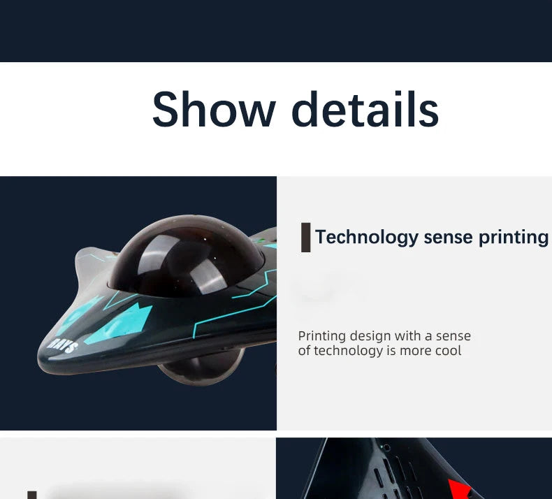 RC Båt med Undervattenskamera & WiFi – Filma Under Vattnet i Realtid