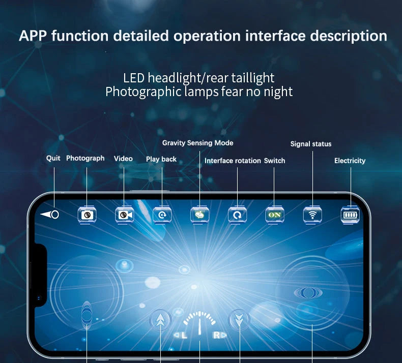 RC Båt med Undervattenskamera & WiFi – Filma Under Vattnet i Realtid