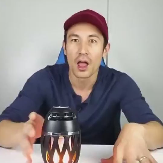 LED Flame Speaker